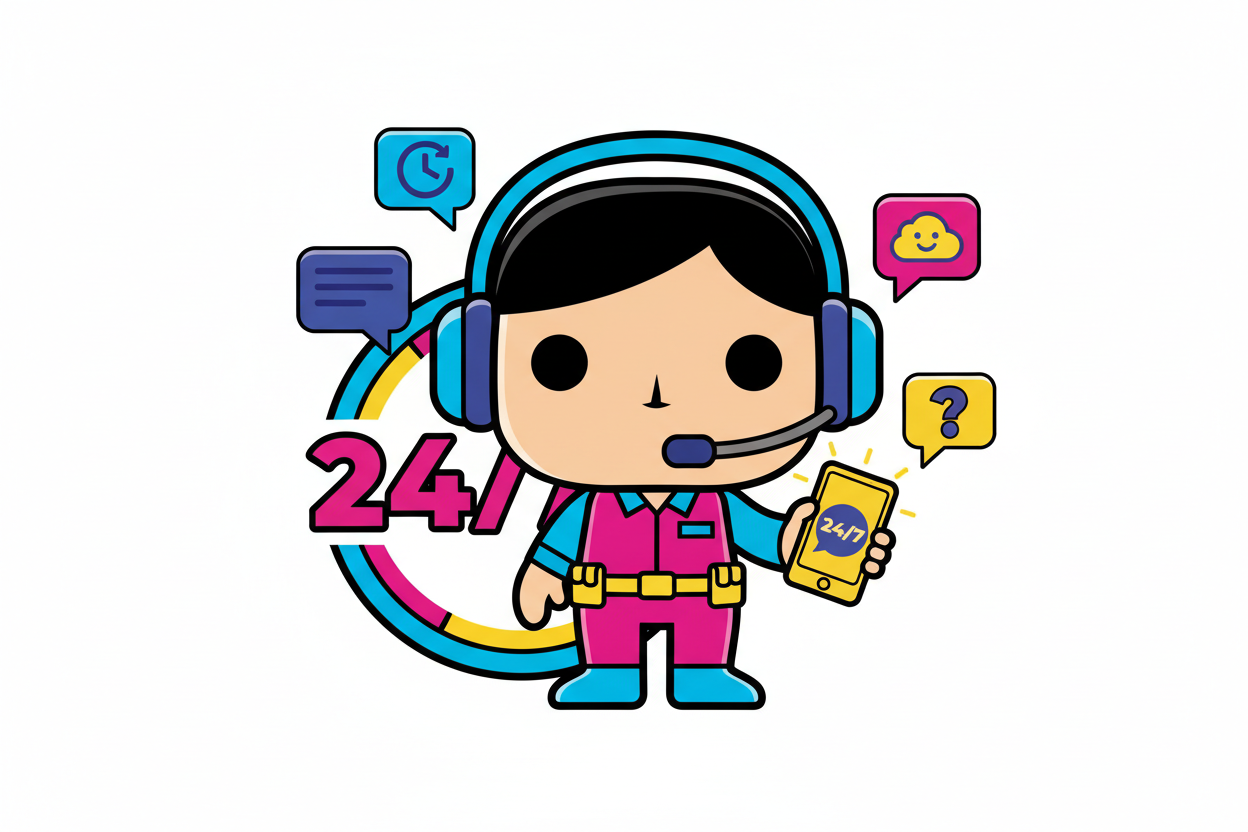 Atención al cliente 24/7